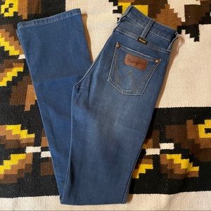 Wrangler High Rise Bootcut Jeans